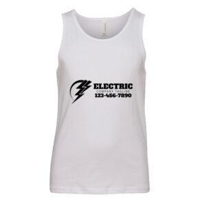 BELLA + CANVAS Youth Jersey Tank Thumbnail