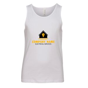 BELLA + CANVAS Youth Jersey Tank Thumbnail