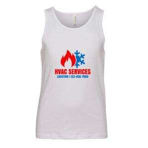 BELLA + CANVAS Youth Jersey Tank Thumbnail