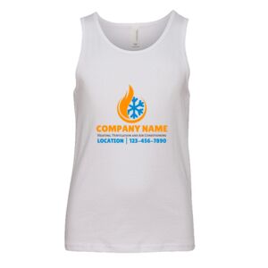 BELLA + CANVAS Youth Jersey Tank Thumbnail