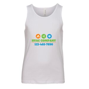BELLA + CANVAS Youth Jersey Tank Thumbnail