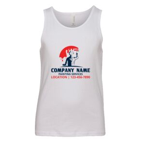 BELLA + CANVAS Youth Jersey Tank Thumbnail