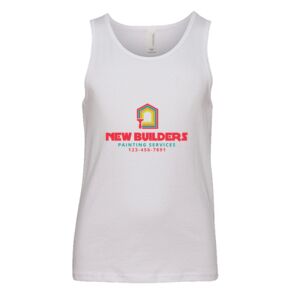 BELLA + CANVAS Youth Jersey Tank Thumbnail