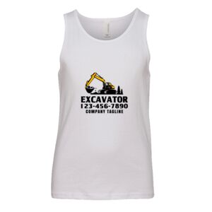BELLA + CANVAS Youth Jersey Tank Thumbnail