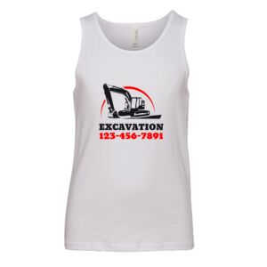 BELLA + CANVAS Youth Jersey Tank Thumbnail