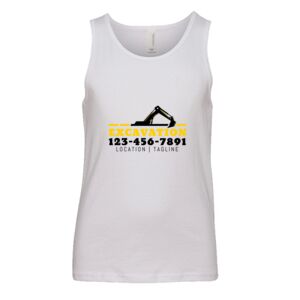 BELLA + CANVAS Youth Jersey Tank Thumbnail