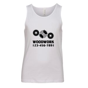 BELLA + CANVAS Youth Jersey Tank Thumbnail