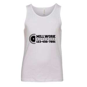 BELLA + CANVAS Youth Jersey Tank Thumbnail