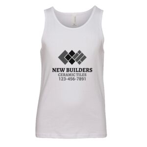BELLA + CANVAS Youth Jersey Tank Thumbnail