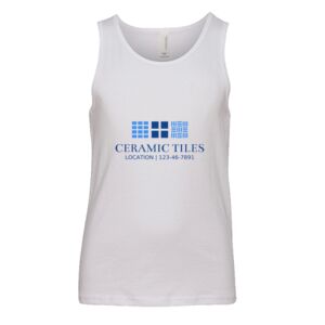 BELLA + CANVAS Youth Jersey Tank Thumbnail