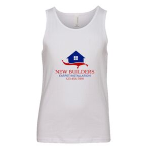 BELLA + CANVAS Youth Jersey Tank Thumbnail