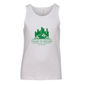 BELLA + CANVAS Youth Jersey Tank Thumbnail