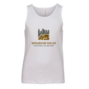 BELLA + CANVAS Youth Jersey Tank Thumbnail