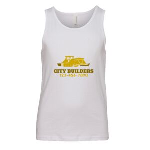 BELLA + CANVAS Youth Jersey Tank Thumbnail