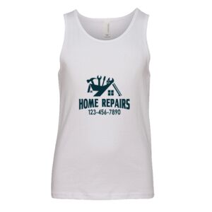BELLA + CANVAS Youth Jersey Tank Thumbnail