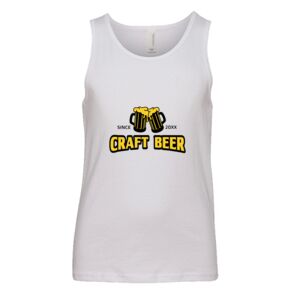 BELLA + CANVAS Youth Jersey Tank Thumbnail