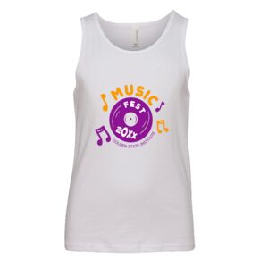 BELLA + CANVAS Youth Jersey Tank Thumbnail