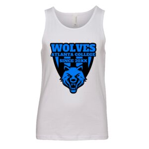 BELLA + CANVAS Youth Jersey Tank Thumbnail