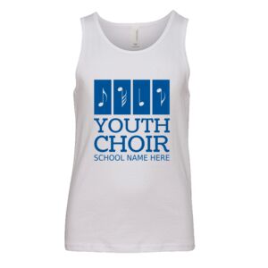 BELLA + CANVAS Youth Jersey Tank Thumbnail
