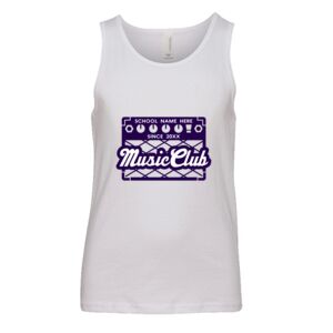 BELLA + CANVAS Youth Jersey Tank Thumbnail
