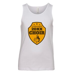 BELLA + CANVAS Youth Jersey Tank Thumbnail