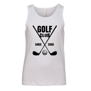 BELLA + CANVAS Youth Jersey Tank Thumbnail