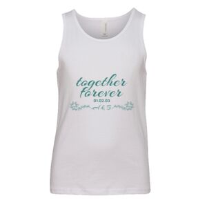 BELLA + CANVAS Youth Jersey Tank Thumbnail