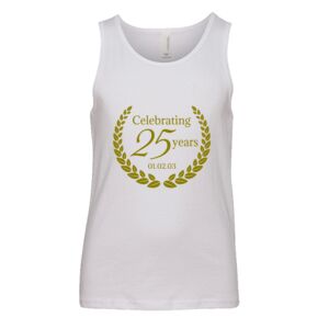 BELLA + CANVAS Youth Jersey Tank Thumbnail