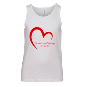 BELLA + CANVAS Youth Jersey Tank Thumbnail