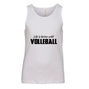 BELLA + CANVAS Youth Jersey Tank Thumbnail