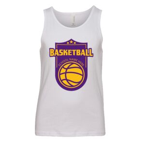 BELLA + CANVAS Youth Jersey Tank Thumbnail