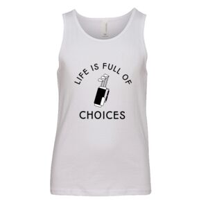 BELLA + CANVAS Youth Jersey Tank Thumbnail