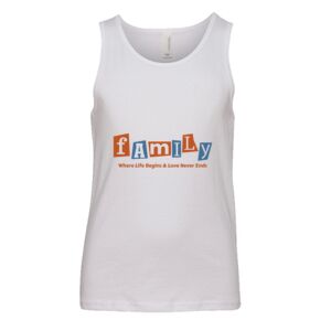 BELLA + CANVAS Youth Jersey Tank Thumbnail