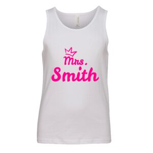 BELLA + CANVAS Youth Jersey Tank Thumbnail