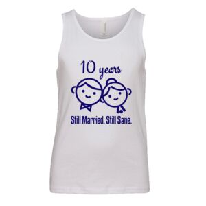 BELLA + CANVAS Youth Jersey Tank Thumbnail