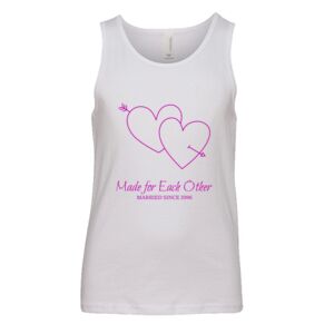 BELLA + CANVAS Youth Jersey Tank Thumbnail