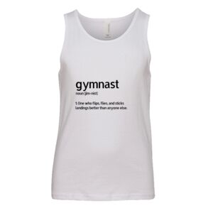 BELLA + CANVAS Youth Jersey Tank Thumbnail