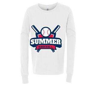 BELLA + CANVAS Youth Long Sleeve Jersey Tee Thumbnail