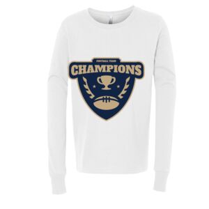 BELLA + CANVAS Youth Long Sleeve Jersey Tee Thumbnail