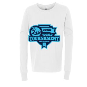 BELLA + CANVAS Youth Long Sleeve Jersey Tee Thumbnail