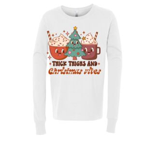 BELLA + CANVAS Youth Long Sleeve Jersey Tee Thumbnail