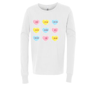 BELLA + CANVAS Youth Long Sleeve Jersey Tee Thumbnail