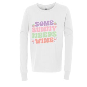 BELLA + CANVAS Youth Long Sleeve Jersey Tee Thumbnail