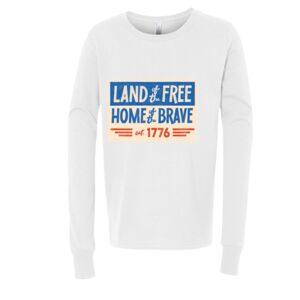 BELLA + CANVAS Youth Long Sleeve Jersey Tee Thumbnail