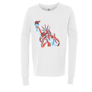 BELLA + CANVAS Youth Long Sleeve Jersey Tee Thumbnail