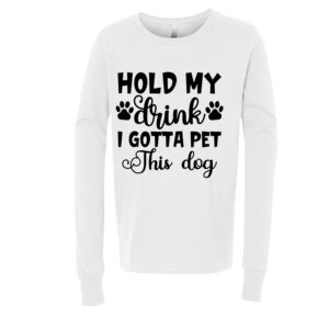 BELLA + CANVAS Youth Long Sleeve Jersey Tee Thumbnail