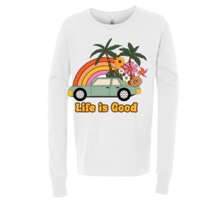 BELLA + CANVAS Youth Long Sleeve Jersey Tee Thumbnail