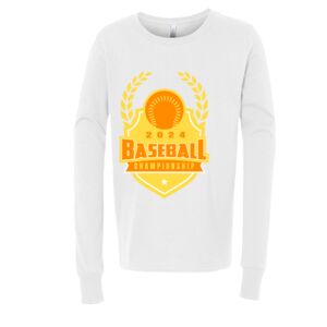 BELLA + CANVAS Youth Long Sleeve Jersey Tee Thumbnail