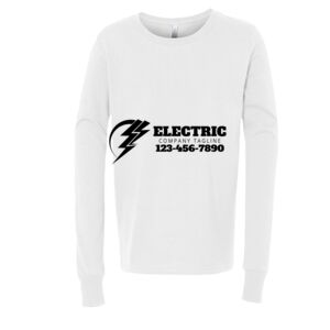 BELLA + CANVAS Youth Long Sleeve Jersey Tee Thumbnail