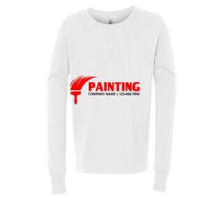 BELLA + CANVAS Youth Long Sleeve Jersey Tee Thumbnail